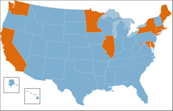 Legislative Victories Map
