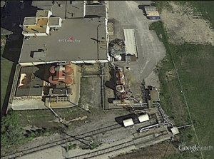 Dominion Colour lead pigment factory in Ajax, Ontario